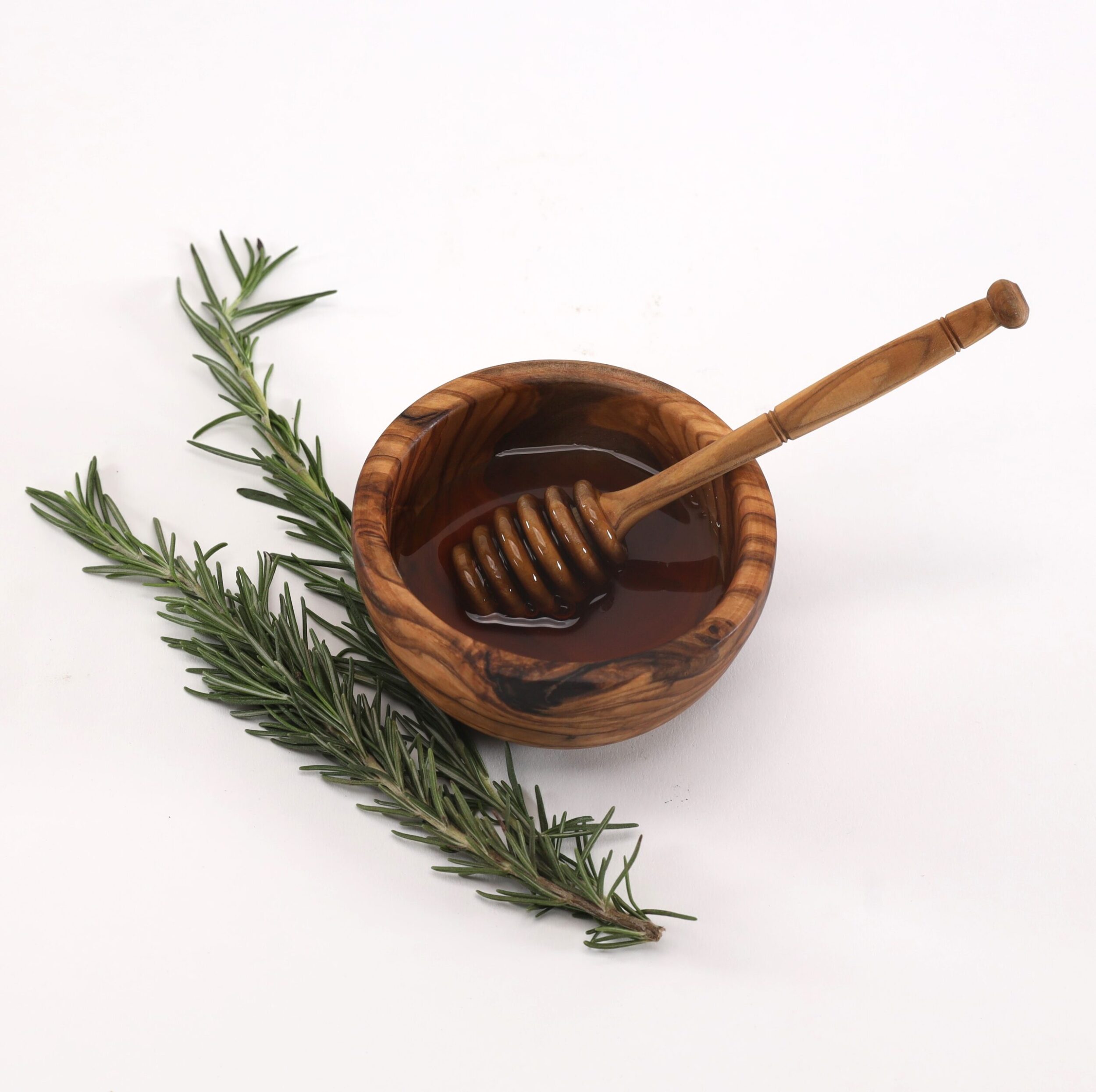 Olive Wood Honey Dipper