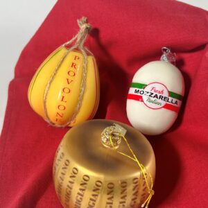 Holiday Ornaments - Italian Cheeses