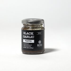 Nero Fermento - Italian Black Garlic Pesto with Walnuts, Basil & Black Voghiera PDO Garlic