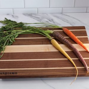 Walnut and Maple Cutting Board