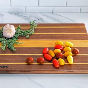 Walnut and Yellowheart Cutting Board